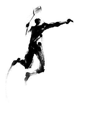 전신 PSD 스포츠 일러스트 캘리그라피 운동선수 서브 한명 들기 사람 점프 배드민턴라켓 배드민턴 배드민턴선수 베드민턴선수 국내일러스트 1 모션 구기 라켓 베드민턴 파일형식