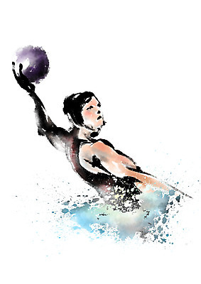 PSD 여자 스포츠 일러스트 캘리그라피 공 운동선수 한명 들기 상반신 성인 물 튀는물 수구 수구선수 국내일러스트 자연요소 1 모션 사람 액체표현 여름스포츠 스플래쉬 파일형식