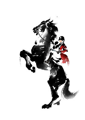 PSD 한마리 스포츠 일러스트 캘리그라피 한명 사람 앉기 말_동물 승마 승차 승마선수 국내일러스트 1 포유류 모션 운동선수 파일형식