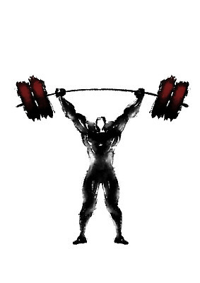 전신 PSD 스포츠 일러스트 캘리그라피 운동선수 한명 서기 들기 사람 손들기 역기 역도 역도선수 국내일러스트 1 모션 운동 파일형식