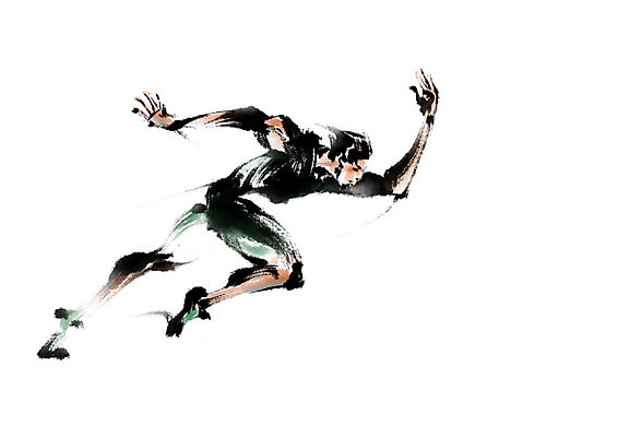 전신 PSD 남자 스포츠 일러스트 캘리그라피 운동선수 한명 달리기 육상선수 국내일러스트 1 모션 사람 파일형식