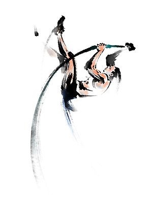 전신 PSD 남자 스포츠 일러스트 캘리그라피 운동선수 한명 성인 점프 장대 육상선수 장대높이뛰기 국내일러스트 1 모션 사람 육상스포츠 파일형식