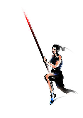 PSD 남자 스포츠 일러스트 캘리그라피 운동선수 한명 들기 성인 달리기 장대 육상선수 장대높이뛰기 국내일러스트 1 모션 사람 육상스포츠 파일형식