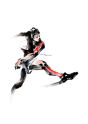 전신 PSD 남자 스포츠 일러스트 캘리그라피 축구선수 운동선수 한명 성인 달리기 축구 슛 월드싸커 국내일러스트 1 모션 사람 구기 파일형식