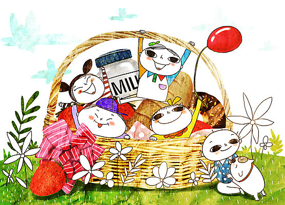 주간 PSD 여자 남자 꽃잎 어린이 빵 일러스트 딸기 나뭇잎 여러명 야외 봄 활발 우유 도넛 강아지 도시락 풍선 활기 도시락가방 봄소풍 천진난만 국내일러스트 자연요소 계절 꽃 음식 다수 컨셉 잎 가방 과일 디저트 유제품 사람 반려동물 소풍 개 파일형식