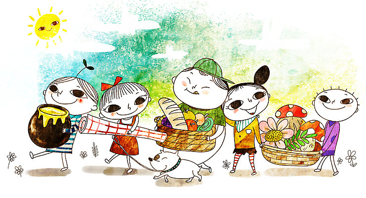 주간 PSD 여자 남자 꽃잎 어린이 빵 과일 일러스트 나뭇잎 여러명 야외 태양 바구니 버섯 봄 활발 강아지 돗자리 활기 꿀단지 봄소풍 천진난만 국내일러스트 자연요소 계절 꽃 음식 다수 컨셉 잎 사람 반려동물 소풍 개 파일형식