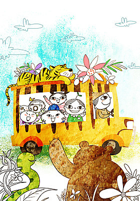 주간 PSD 구름 여자 남자 꽃잎 어린이 일러스트 곰 나뭇잎 버스 동물원 여러명 성인 야외 카메라 봄 활발 뱀 호랑이 운전사 활기 봄소풍 천진난만 국내일러스트 자연요소 동물 직업 계절 꽃 육상교통 다수 컨셉 잎 포유류 파충류 대중교통 사람 전자제품 소풍 파일형식