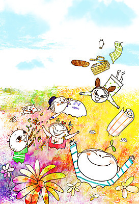 주간 PSD 구름 여자 남자 꽃잎 어린이 빵 꽃밭 일러스트 나뭇잎 여러명 야외 봄 활발 강아지 돗자리 활기 도시락가방 봄소풍 천진난만 국내일러스트 자연요소 계절 꽃 음식 다수 컨셉 잎 가방 사람 반려동물 소풍 개 파일형식