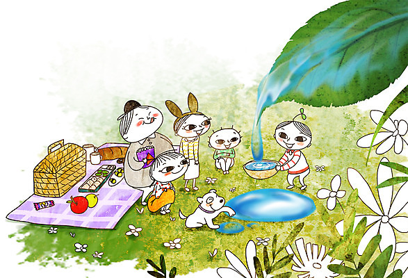 주간 PSD 여자 남자 꽃잎 어린이 과일 일러스트 나뭇잎 여러명 야외 물 바구니 봄 활발 강아지 돗자리 도시락 활기 도시락가방 봄소풍 천진난만 국내일러스트 자연요소 계절 꽃 음식 다수 컨셉 잎 가방 사람 반려동물 소풍 개 파일형식