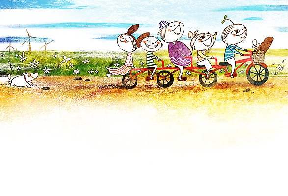 주간 PSD 여자 남자 꽃잎 어린이 빵 일러스트 나뭇잎 여러명 야외 자전거 봄 활발 풍력에너지 강아지 활기 봄소풍 천진난만 국내일러스트 자연요소 계절 꽃 음식 다수 컨셉 잎 사람 반려동물 소풍 바이크 그린에너지 개 파일형식