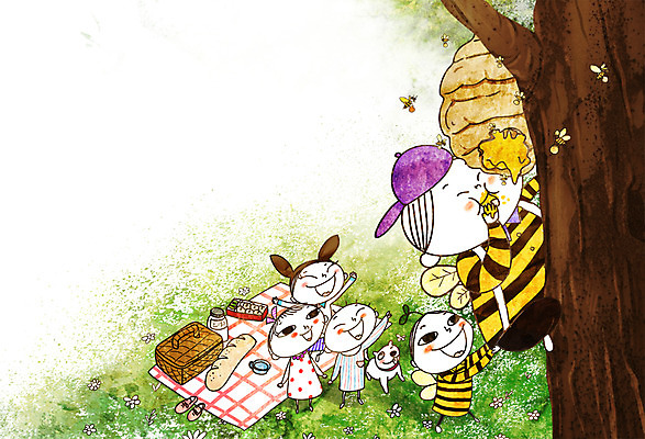 주간 PSD 나무 여자 남자 꽃잎 어린이 일러스트 나뭇잎 여러명 야외 봄 활발 강아지 꿀벌 돗자리 도시락 활기 꿀 벌집 꿀벌의상 도시락가방 봄소풍 천진난만 국내일러스트 자연요소 식물 옷 계절 꽃 음식 다수 컨셉 잎 가방 사람 반려동물 소풍 개 벌_곤충 파일형식