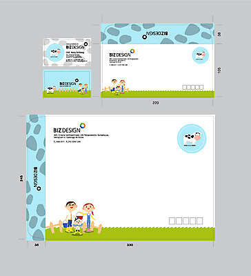 템플릿 여자 남자 어린이 하늘색 명함 명함템플릿 봉투 서류봉투 편지봉투 여러명 성인 세트 목장 젖소 패키지 봉투템플릿 비즈디자인 봉투디자인 이미지템플릿 AI파일 다수 사람 파란색 소 편지 파일형식 벡터