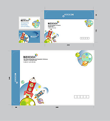 템플릿 여자 교육 남자 어린이 하늘색 명함 명함템플릿 봉투 서류봉투 편지봉투 여러명 세트 행성 우주선 패키지 봉투템플릿 비즈디자인 봉투디자인 이미지템플릿 AI파일 다수 사람 파란색 우주 편지 파일형식 벡터