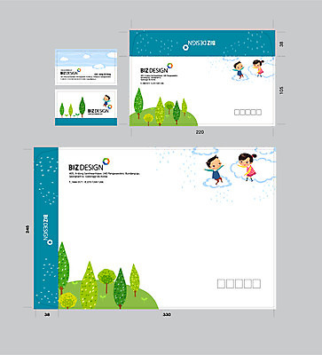 나무 구름 템플릿 여자 남자 어린이 명함 명함템플릿 봉투 서류봉투 편지봉투 여러명 세트 패키지 봉투템플릿 비즈디자인 봉투디자인 이미지템플릿 AI파일 자연요소 식물 다수 사람 편지 파일형식 벡터