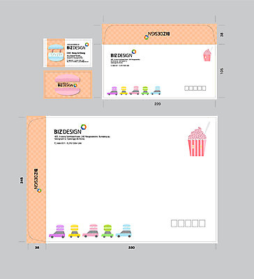 템플릿 자동차 명함 명함템플릿 아이스크림 봉투 서류봉투 편지봉투 사람없음 세트 패키지 마카롱 봉투템플릿 비즈디자인 봉투디자인 이미지템플릿 AI파일 육상교통 디저트 편지 파일형식 벡터