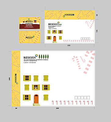 템플릿 여자 어린이 창문 명함 지팡이 명함템플릿 봉투 서류봉투 편지봉투 두명 세트 노란색 문 패키지 봉투템플릿 비즈디자인 봉투디자인 이미지템플릿 AI파일 컬러 사람 편지 파일형식 벡터