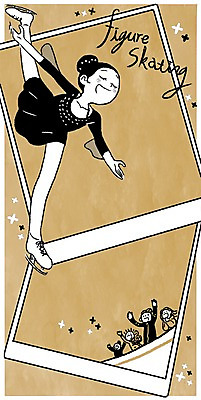 PSD 여자 남자 일러스트 여러명 성인 피겨스케이팅 군중 문화생활 프레임일러스트 피겨스케이터 국내일러스트 라이프스타일 다수 프레임 사람 스케이팅 스케이터 파일형식