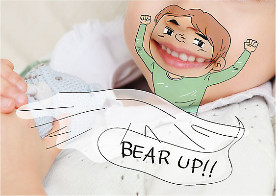 편집 캐릭터 여자 남자 말풍선 응원 포토일러 미소 소녀 소년 상반신 두명 파이팅 주먹 한국인 이미지편집 AI파일 편집이미지 어린이 모션 표정 사람 동양인 파일형식 벡터