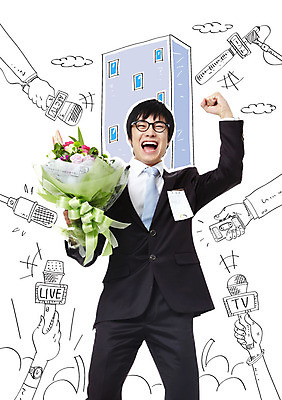 전신 구름 편집 손 남자 안경 꽃다발 포토일러 한명 웃음 정장 빌딩 상반신 20대 성인 주먹 기쁨 한국인 비즈니스맨 마이크 합격 면접 수험표 인터뷰 녹음기 취업문 이미지편집 AI파일 자연요소 편집이미지 1 잡화 옷 꽃 감정 음향기기 비즈니스 모션 표정 사람 동양인 청년 건물 신체부위 구직 직장인 파일형식 벡터 녹음_기록