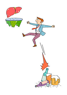 전신 남자 일러스트 술병 맥주 주류 건강 한명 정장 성인 점프 비즈니스맨 질병 간 맥주잔 금주 과음 국내일러스트 AI파일 1 옷 음료 술잔 비즈니스 의학 모션 병_용기 사람 직장인 장기_의학 파일형식 벡터