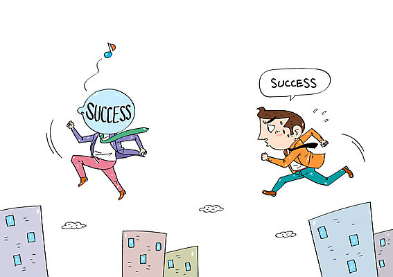 전신 구름 남자 말풍선 음표 일러스트 정장 빌딩 성인 두명 달리기 경쟁 비즈니스맨 국내일러스트 AI파일 자연요소 기호 옷 음악 컨셉 비즈니스 모션 사람 건물 직장인 파일형식 벡터