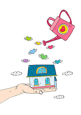 구름 손 일러스트 부동산 주택 들기 물뿌리개 물주기 천사날개 하트모형 국내일러스트 AI파일 자연요소 날개 모션 천사 건물 신체부위 모형 재산 파일형식 벡터