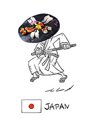 편집 접시 남자 음식 일본문화 포토일러 한명 서기 성인 일본 초밥 생선회 칼 국기 일본전통의상 검술가 일장기 게다 사무라이 일본무사 이미지편집 AI파일 편집이미지 1 동양문화 식기 아시아 외국문화 모션 사람 회 전통의상 일본전통 나막신 일본음식 파일형식 벡터