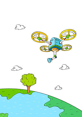 나무 구름 지구 일러스트 미래 정보기술 사람없음 자연보호 그린캠페인 물뿌리개 헬리콥터 물주기 에코 드론 국내일러스트 AI파일 자연요소 식물 캠페인 컨셉 모션 자연 비행기 기술 환경 보호 파일형식 벡터