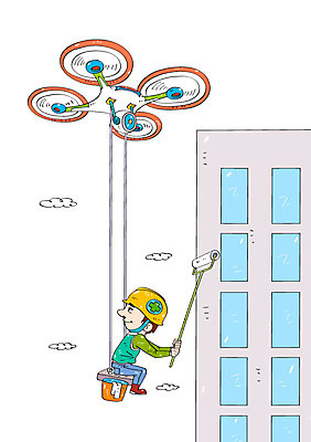 전신 구름 직업 남자 일러스트 미래 노동자 정보기술 한명 앉기 빌딩 성인 헬리콥터 안전모 롤러 드론 창문닦기 국내일러스트 AI파일 자연요소 1 컨셉 모션 비행기 기술 사람 건물 헬멧 안전장비 닦기 파일형식 벡터