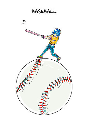 전신 남자 스포츠 일러스트 운동선수 한명 서기 야구 야구방망이 타자 야구선수 스윙 헬멧 야구공 국내일러스트 AI파일 1 포즈 공 모션 사람 구기 야구용품 보호장비 파일형식 벡터