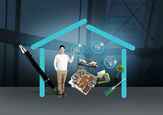 전신 PSD 나무 편집 편집이미지 남자 화분 40대 쿠션 의자 전구 창문 주택 줄자 한명 서기 성인 인테리어 펜 모니터 설계도 한국인 책상 DIY 셀프 전동드라이버 집모양 이미지편집 모양 식물 1 디자인 중년 가구 모션 건설업 자 사람 동양인 취미 건물 컴퓨터 필기구 드라이버_공구 파일형식