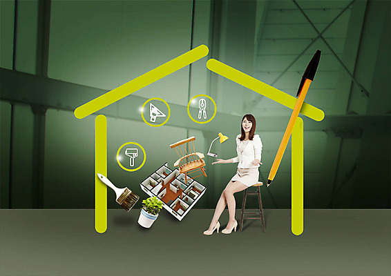 전신 PSD 식물 편집 편집이미지 여자 화분 의자 주택 한명 앉기 20대 성인 인테리어 볼펜 설계도 한국인 공구 스탠드 롤러 페인트붓 DIY 셀프 집모양 이미지편집 모양 1 디자인 가구 모션 조명 건설업 사람 동양인 청년 취미 건물 펜 도구 붓 파일형식