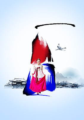 전신 PSD 동물 편집 편집이미지 한국문화 한국전통 건축물 여자 한옥 한명 서기 20대 성인 학 한국인 한복 태극 이미지편집 1 동양문화 전통 문양 건축 고건축 모션 조류 한국 사람 동양인 청년 전통의상 파일형식