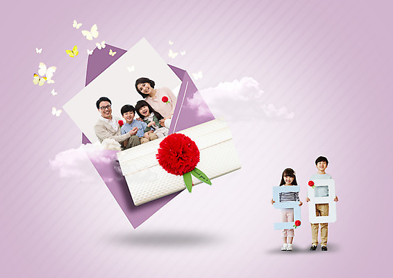 전신 PSD 구름 편집 편집이미지 여자 남자 꽃 딸 아들 나비 가족 엄마 편지봉투 서기 들기 소녀 소년 여러명 상반신 성인 30대 선물상자 숫자 한국인 아빠 어버이날 카네이션 가정의달 이미지편집 자연요소 식물 문자 기념일 어린이 다수 곤충 관계 모션 봉투 선물 사람 동양인 장년 상자 5월 편지 파일형식