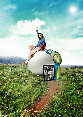 전신 PSD 구름 편집 편집이미지 여자 교육 지구 대학생 배낭 하늘 책장 한명 앉기 초원 20대 성인 옆모습 책 태블릿 손들기 알 한국인 대학교육 글로벌교육 이미지편집 자연요소 1 학생 뷰포인트 가구 가방 모션 사람 동양인 청년 전자제품 스마트기기 글로벌 파일형식