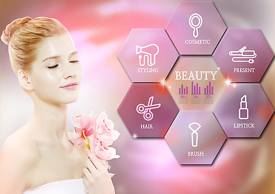 PSD 서양인 편집 편집이미지 우먼라이프 여자 꽃 가위 한명 상반신 20대 성인 화장 뷰티 눈감음 거울 립스틱 붓 튜브탑 드라이어 올림머리 고데기 이미지편집 외국인 식물 1 라이프스타일 헤어스타일 상의 모션 문구용품 사람 청년 화장품 미용용품 헤어용품 파일형식