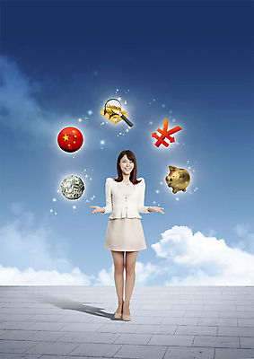 전신 PSD 구름 편집 편집이미지 여자 화살표 별 지폐 비즈니스 하늘 돋보기 안내 한명 서기 웃음 20대 성인 금융 달러 중국 한국인 돼지저금통 비즈니스우먼 엔 오성홍기 금괴 골드리치 금융의날 이미지편집 자연요소 1 아시아 돈 모션 표정 사람 동양인 청년 경제 저금통 직장인 황금 국기 파일형식 법정기념일