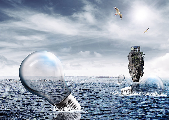 PSD 구름 편집 편집이미지 바다 비즈니스 전구 갈매기 조류 하늘 부동산 주택 사람없음 모형 이미지편집 자연요소 동물 건물 재산 파일형식