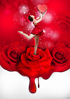 전신 PSD 편집 편집이미지 우먼라이프 원피스 여자 꽃 한명 서기 들기 이벤트 20대 성인 옆모습 빨간색 반짝임 쇼핑 장미 흐름 한국인 하트 춤 하트상자 이미지편집 모양 식물 1 라이프스타일 옷 뷰포인트 컬러 컨셉 모션 문화예술 사람 동양인 청년 상자 파일형식