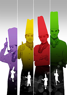 PSD 서양인 편집 편집이미지 여자 남자 실루엣 음식 요리사모자 웃음 손짓 여러명 상반신 성인 30대 팔짱 요리사 한국인 최고 조리복 먹기 국자 이미지편집 외국인 직업 모자_잡화 다수 유니폼 모션 주방용품 촬영기법 표정 사람 동양인 장년 파일형식