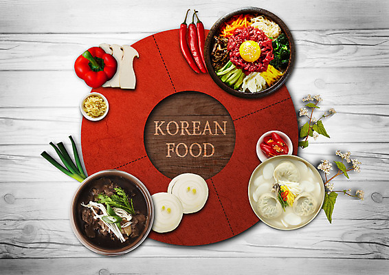 PSD 편집 편집이미지 그릇 꽃 한식 음식 양파 피망 떡 사람없음 계란 버섯 뚝배기 만두 홍고추 나물 팽이버섯 떡국 파 쑥갓 갈비탕 육회 돌솥비빔밥 떡만두국 육회비빔밥 이미지편집 식물 식기 채소 고추 생고기 알 전통음식 탕 비빔밥 만두국 파일형식