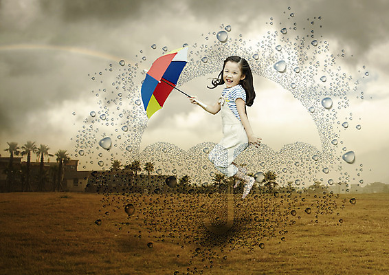 전신 PSD 구름 편집 편집이미지 여자 무지개 우산 하늘 한명 웃음 들기 소녀 옆모습 야자수 자연보호 환경 그린캠페인 점프 한국인 물방울 이미지편집 자연요소 나무 1 어린이 캠페인 뷰포인트 모션 자연 표정 사람 동양인 보호 파일형식