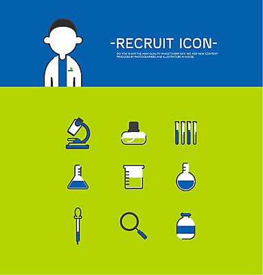 아이콘 직업 남자 돋보기 현미경 한명 성인 세트 스포이트 과학자 플랫아이콘 비커 삼각플라스크 메스실린더 알코올램프 실린더 2D아이콘 AI파일 1 과학 실험기구 사람 플라스크 피펫 학자 파일형식 벡터