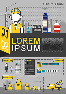 직업 남자 일러스트 그래프 노동자 건설업 빌딩 성인 세명 인포그래픽 구직 안전모 포크레인 삽 기중기 국내일러스트 AI파일 산업 컨셉 사람 건물 중장비 헬멧 안전장비 파일형식 벡터