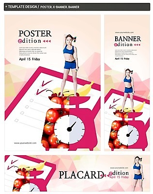 PSD 템플릿 배너 배너템플릿 여자 가로배너 ZIP 포스터 세로배너 다이어트 방울토마토 바나나 한명 서기 들기 20대 성인 앞모습 운동복 세트 운동 아령 한국인 현수막 체리 체크표시 서류판 주방저울 의료성형뷰티 1 옷 뷰포인트 토마토 과일 모션 건강 저울 사람 동양인 청년 가로 세로 사무용품 확인 파일형식