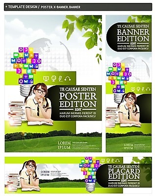 PSD 템플릿 배너 배너템플릿 여자 가로배너 교복 ZIP 포스터 세로배너 안경 지구 전구 고등학생 나뭇잎 한명 초원 상반신 앞모습 책 세트 쌓기 펼침 한국인 현수막 청소년교육 안경낌 1 학생 잡화 옷 교육 뷰포인트 잎 모션 청소년 사람 동양인 가로 세로 파일형식