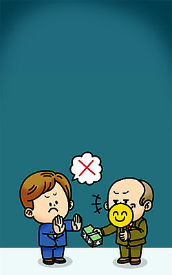 PSD 남자 말풍선 지폐 일러스트 성인 두명 투표 선거 거절 불법 불법선거 SD캐릭터 유권자 국내일러스트 일러캐릭터 캐릭터 컨셉 돈 사람 범죄 민주주의 파일형식