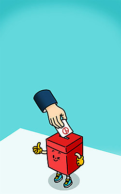 PSD 손 일러스트 신체부위 투표 선거 투표용지 투표함 SD캐릭터 기표문양 유권자 국내일러스트 일러캐릭터 캐릭터 문양 사람 민주주의 파일형식