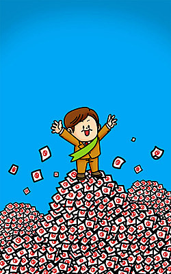 PSD 남자 일러스트 한명 성인 투표 선거 투표용지 SD캐릭터 기표문양 국내일러스트 일러캐릭터 캐릭터 1 문양 사람 민주주의 파일형식