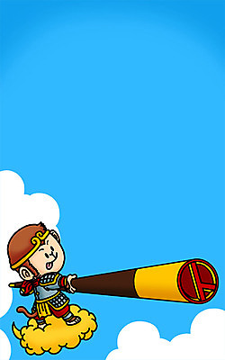 PSD 구름 일러스트 사람없음 투표 선거 갑옷 손오공 SD캐릭터 기표봉 유권자 국내일러스트 일러캐릭터 자연요소 캐릭터 보호장비 민주주의 파일형식